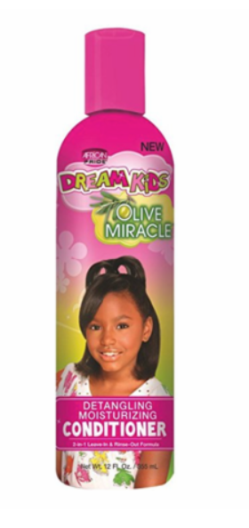 AFRICAN PRIDE DREAM KIDS OLIVE MIRACLE DETANGLING MOISTURIZING CONDITIONER 12 OZ