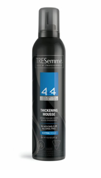 TRESemme` 4+4 THICKENING MOUSSE 10.5 OZ