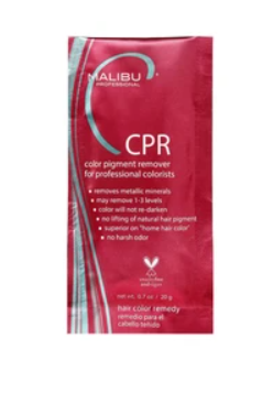 MALIBU C CPR COLOR PIGMENT REMOVER PACKETTE  .7 OZ
