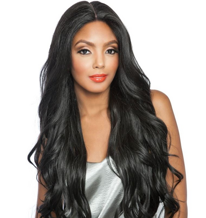 BROWN SUGAR - BSX02 - LOOSE WAVE LACE FRONT 28&quot; WIG