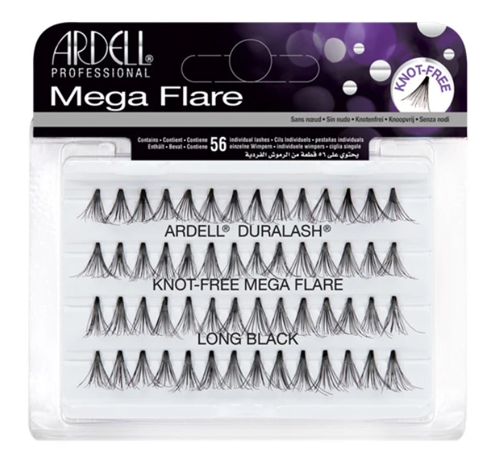 ARDELL MEGA INDIVIDUAL FLARE (72/CS) [KNOT FREE] - BLACK