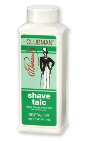 CLUBMAN TALC POWDER [FLESH]   4OZ