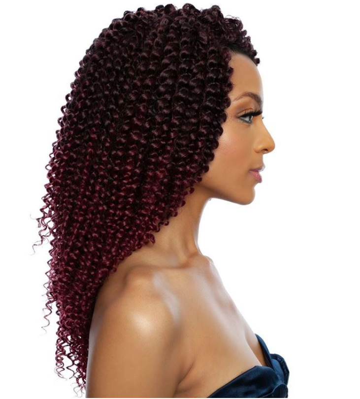 AFRI - CB3P15 - 3X PASSION WATER WAVE 14&quot; CROCHET BRAIDING HAIR