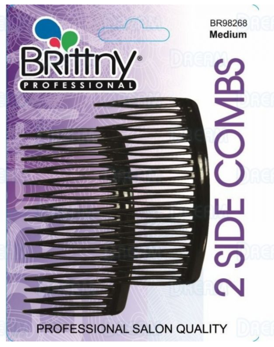 BRITTNY 2PCS SIDE COMBS