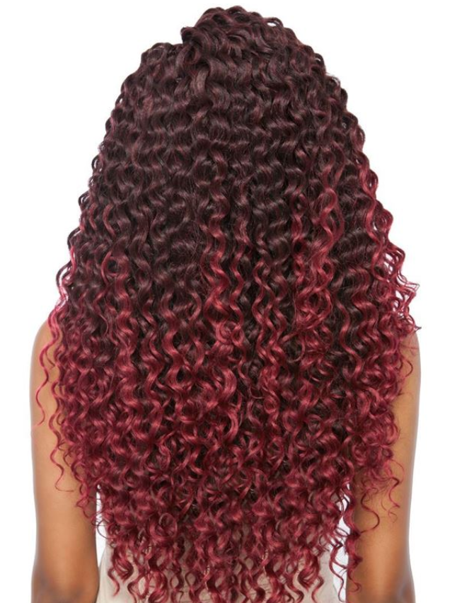 AFRI - CPB01 TIARA WAVE 18&quot; CROCHET BRAIDING HAIR