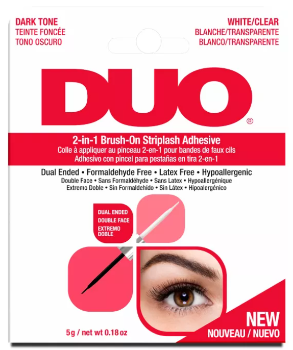 DUO 2-in-1 BRUSH-ON STRIPLASH ADHESIVE .18 OZ