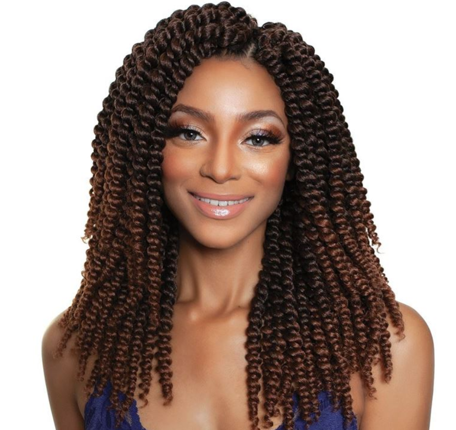 AFRI - TWB211 2X JUICY TWIST 12&quot; CROCHET BRAIDING HAIR