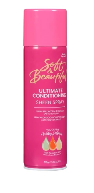 SOFT&amp; BEAUTIFUL SHEEN SPRAY (11.25OZ)