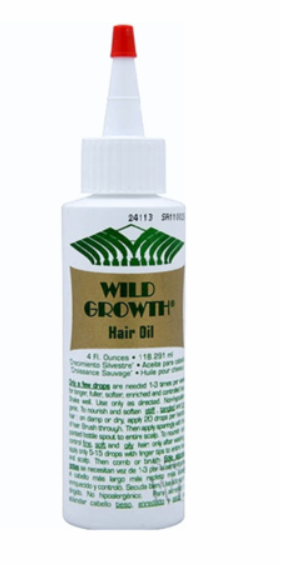 WILD GROWTH HAIR OIL MOISTURIZER 4OZ
