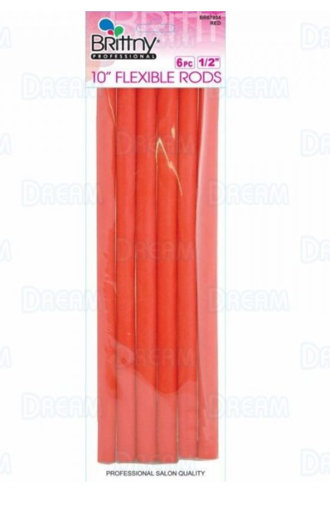 BRITTY® 6 PCS 1/2&quot; FLEXIBLE RODS 10&quot;