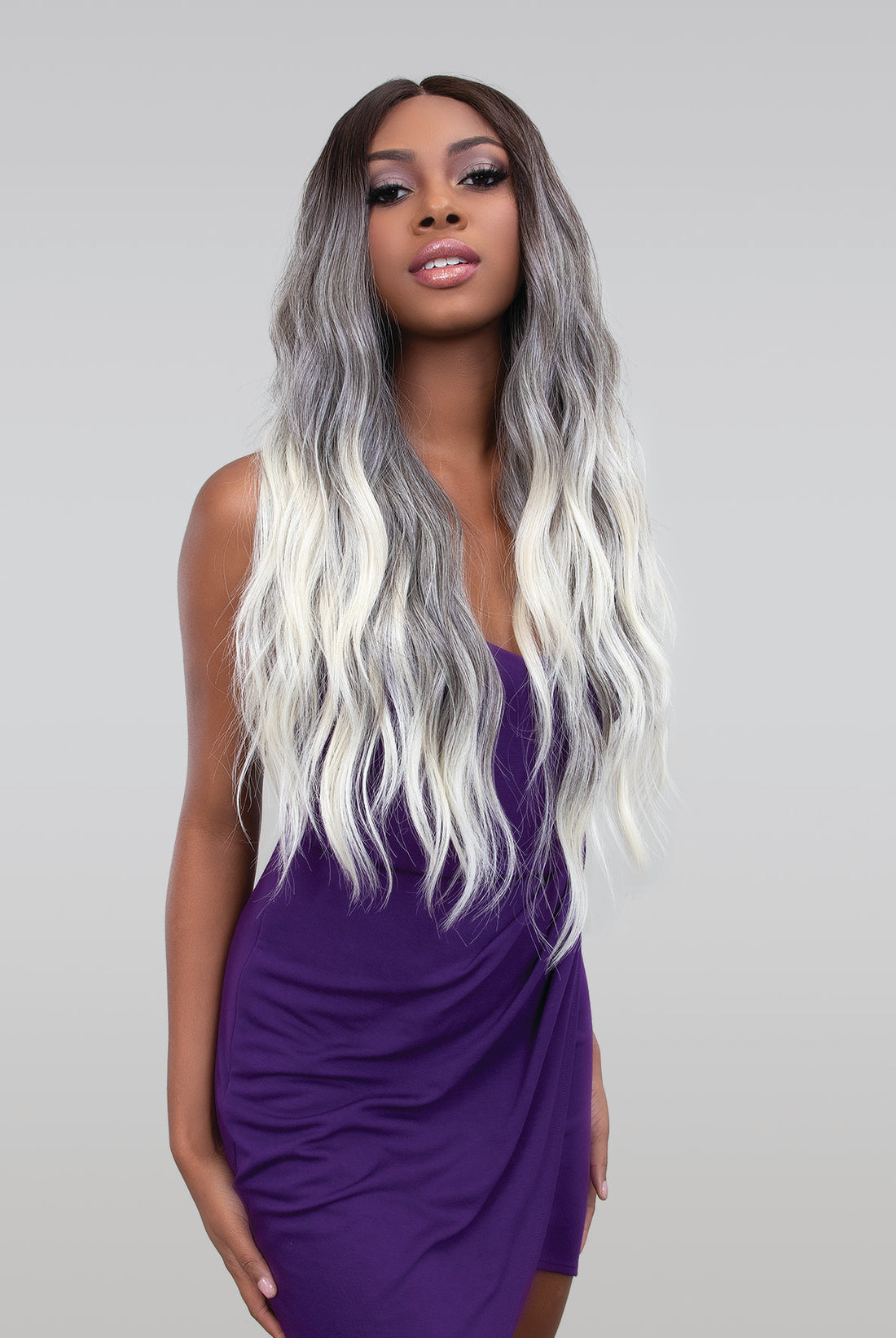 JANET COLLECTION MELT EXTENDED PART LACE WIG - BRI