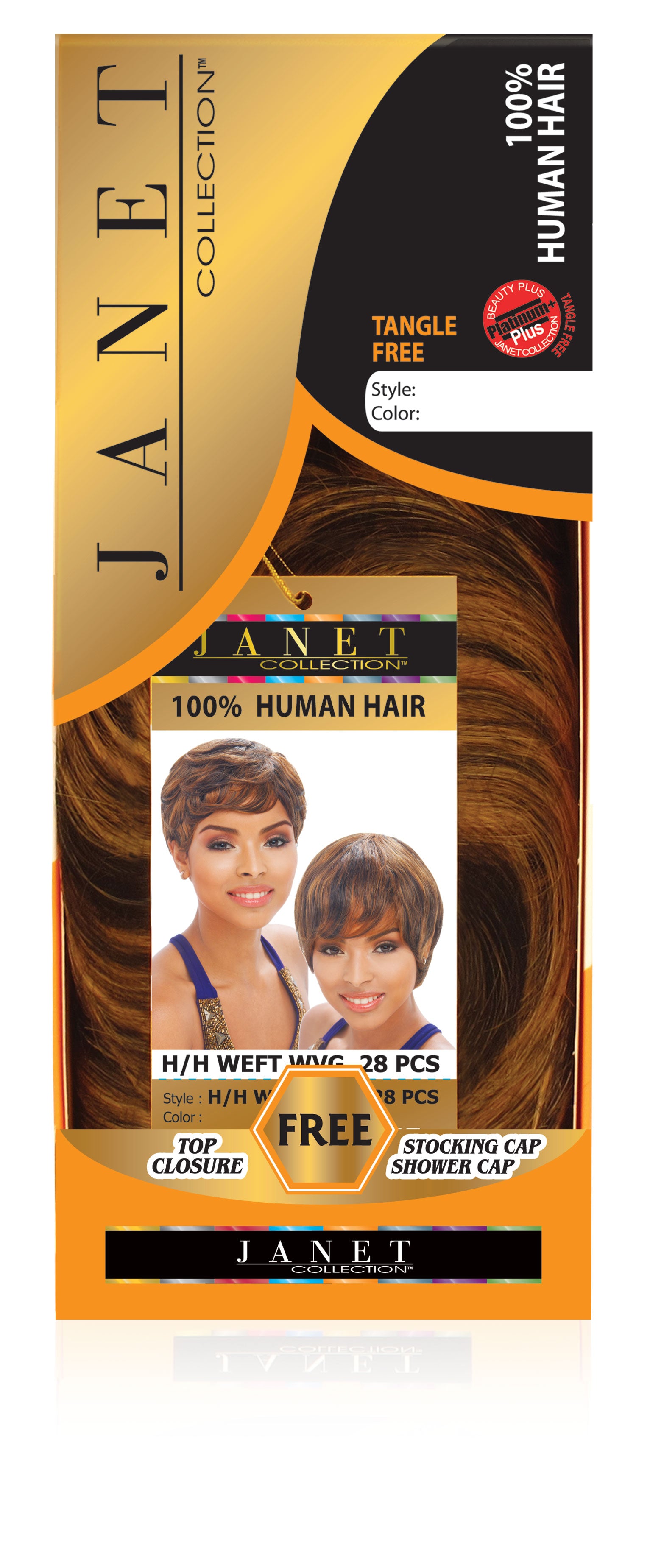JANET COLLECTIONS - H/H WEFT 28PCS
