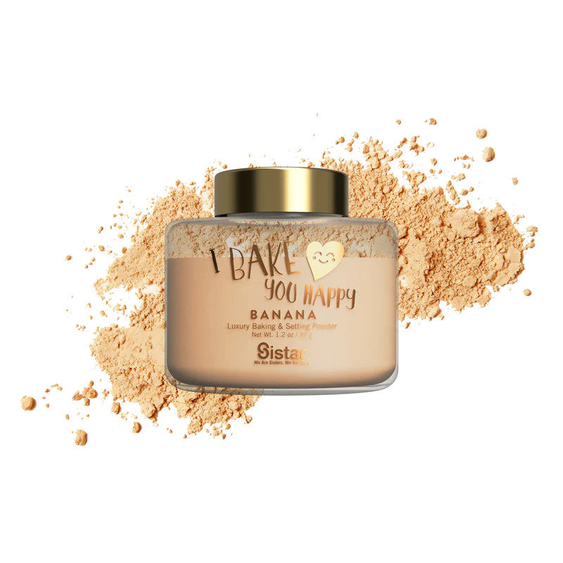 SISTAR COSMETICS - I BAKE YOU HAPPY LOOSE POWDER FOUNDATION 1.2 OZ