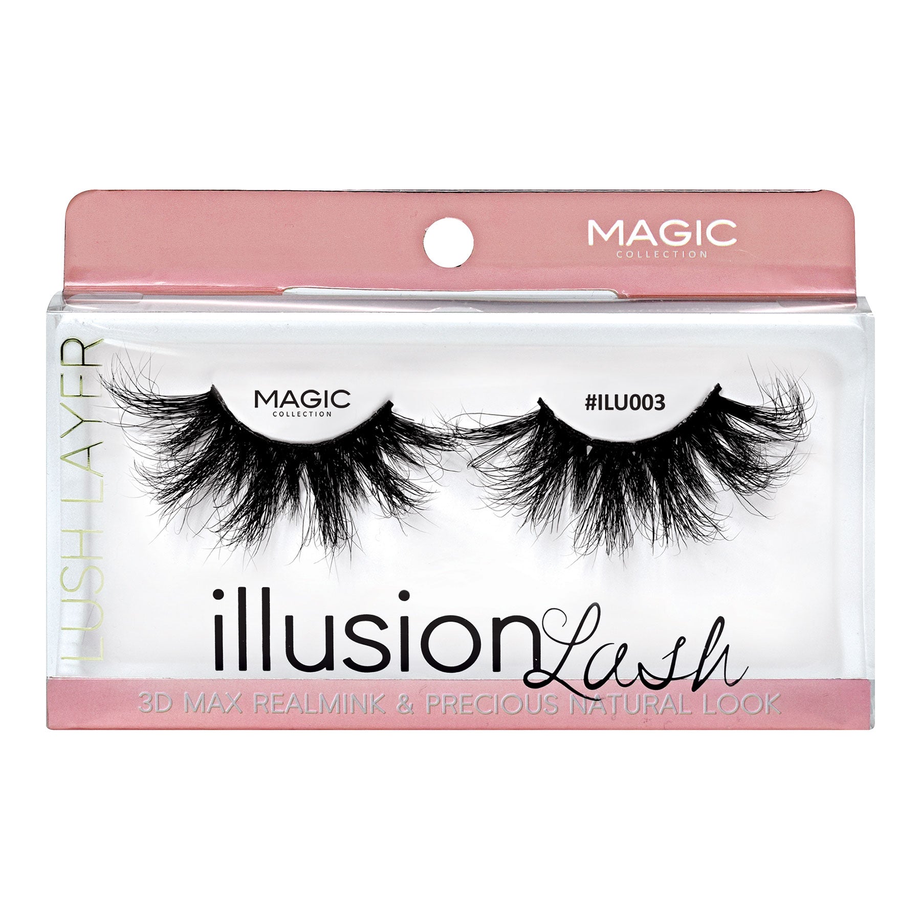 MAGIC ILLUSION LASH 3D MAX REAL-MINK PRECIOUS NATURAL LOOK