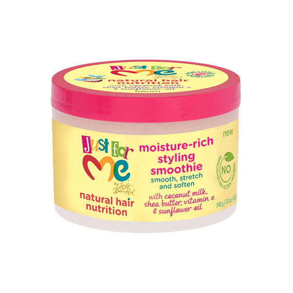 JUST FOR ME - NATURAL HAIR NUTRITION  MOISTURE-RICH STYLING SMOOTHIE 12 OZ
