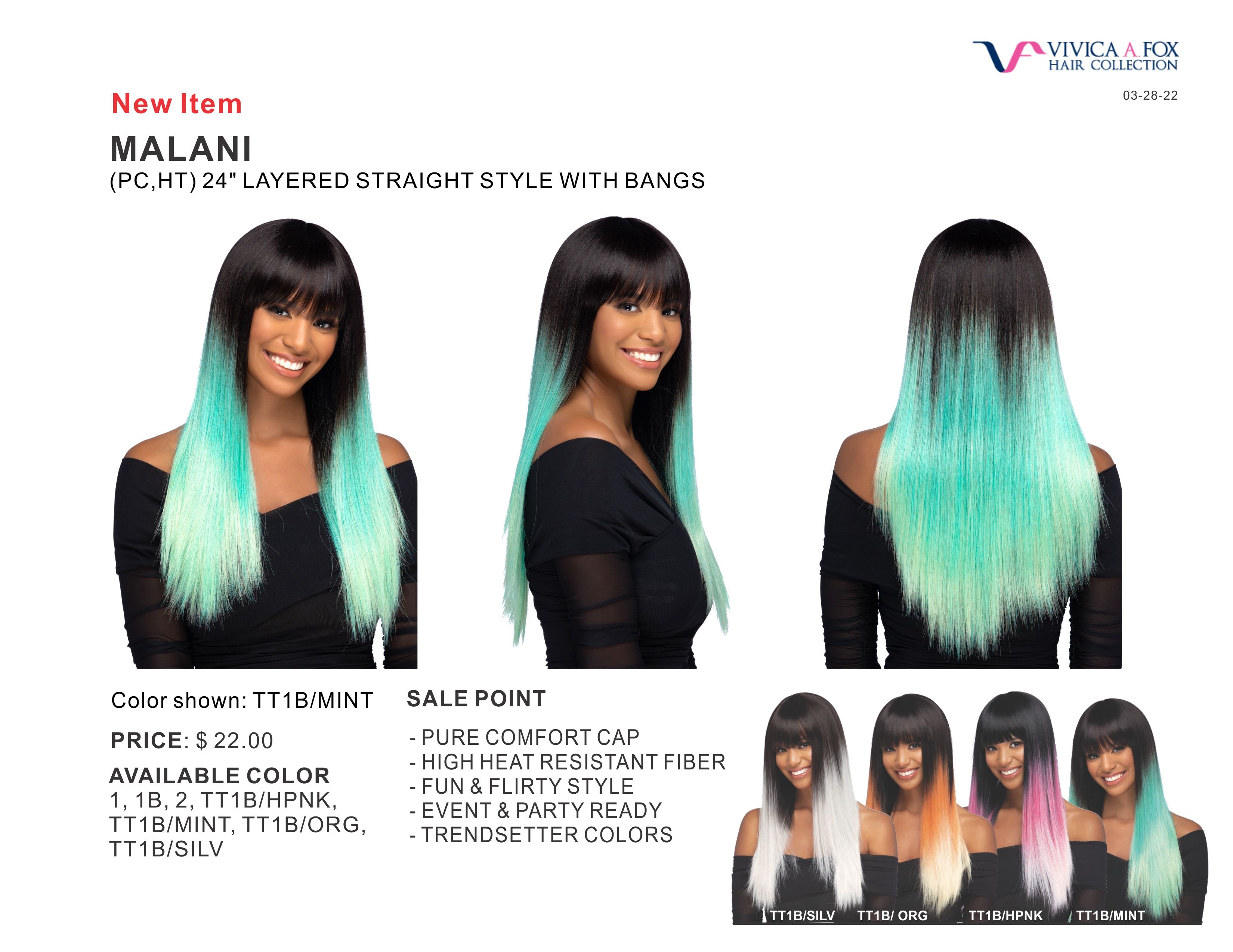 VIVICA FOX - 24″ STRAIGHT WIG - MALANI