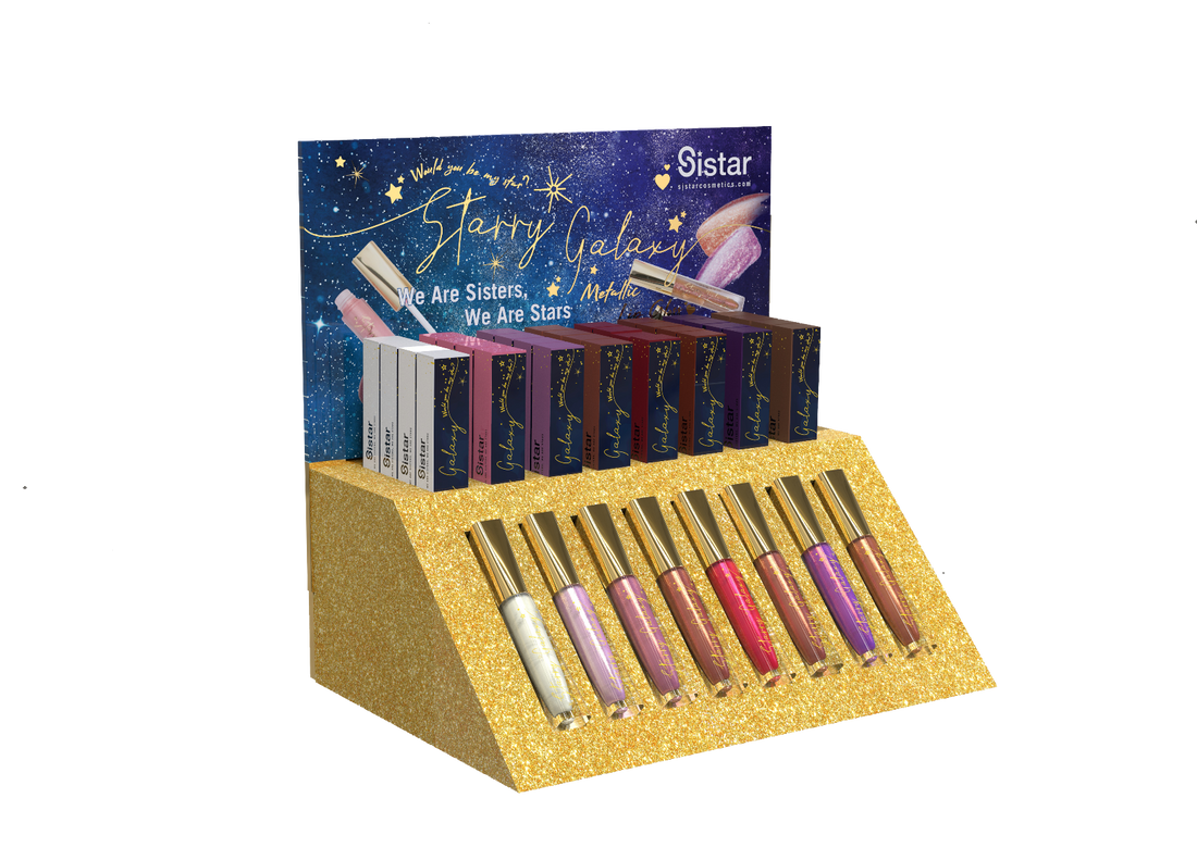 SISTAR COSMETICS - STARRY GALAXY METALLIC LIP GLOSS