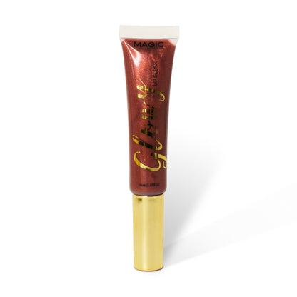 MAGIC GLOWY LIP GLOSS WITH GLITTER