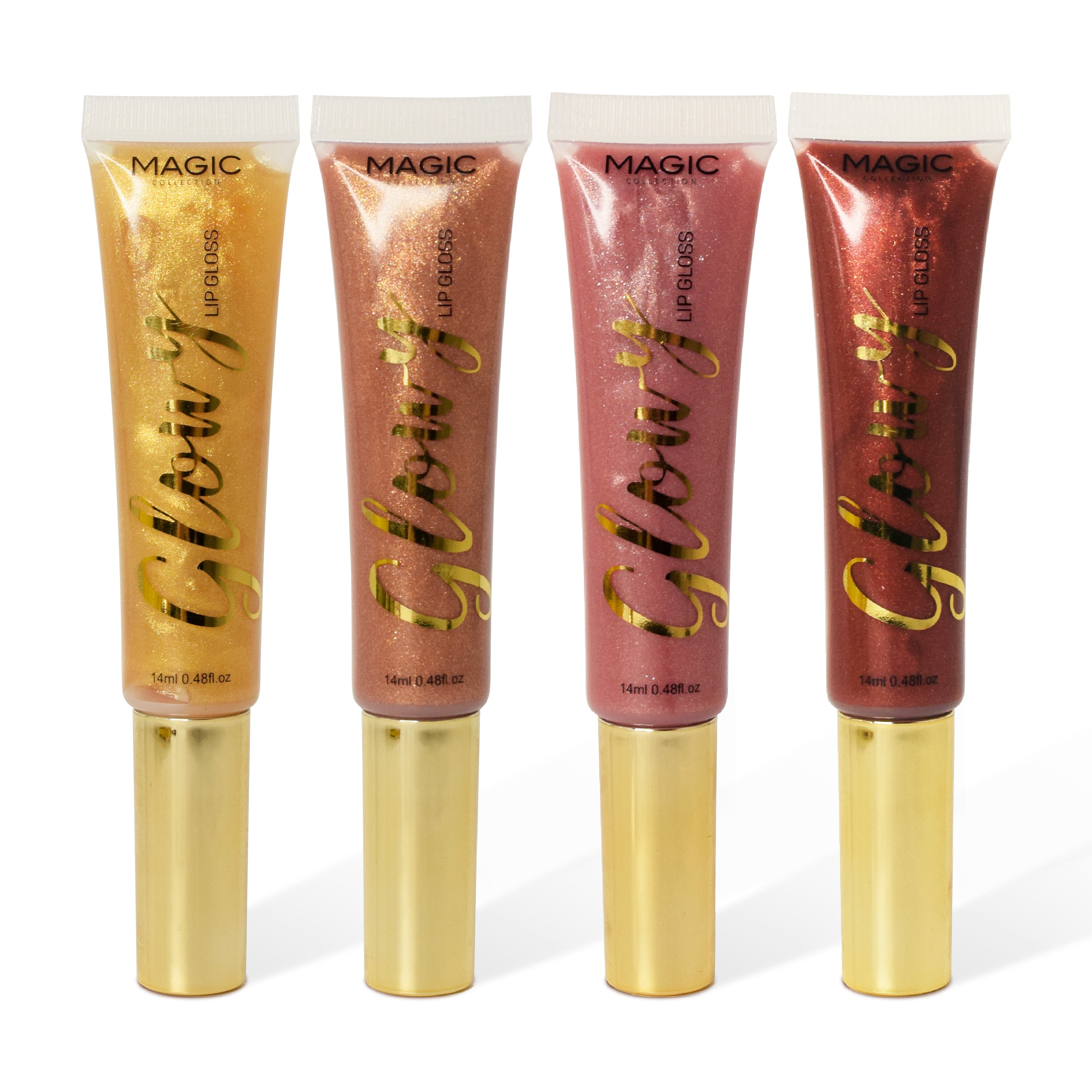 MAGIC GLOWY LIP GLOSS WITH GLITTER