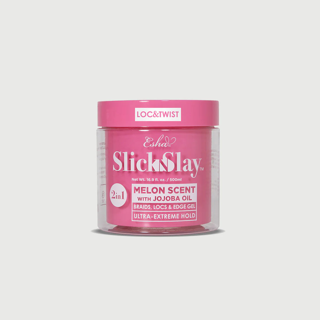 ESHA SLICKSLAY BRAIDS, LOCS & EDGES GEL 16.9 OZ