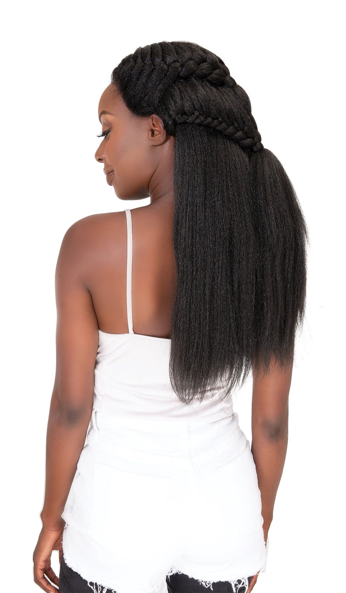 JANET COLLECTIONS - NATURAL ME LACE BRAID LULU WIG