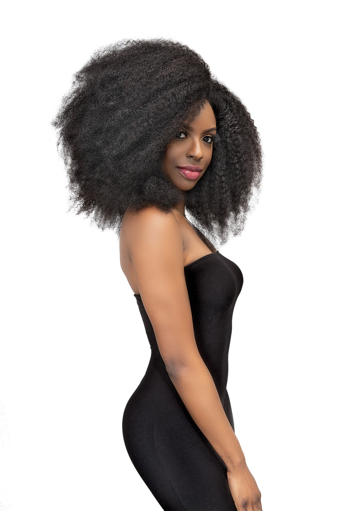 JANET COLLECTION - NATURAL ME 4C KINKY CLIP-INS 8PCS