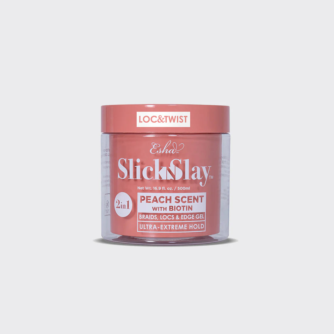 ESHA SLICKSLAY BRAIDS, LOCS &amp; EDGES GEL 16.9 OZ