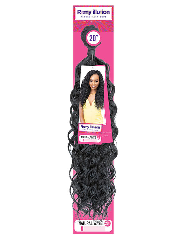 JANET COLLECTIONS - REMY ILLUSION NATURAL WAVE HAIR BUNDLE