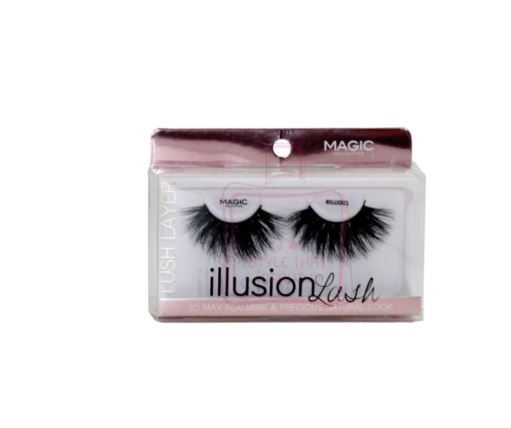 MAGIC ILLUSION LASH 3D MAX REAL-MINK PRECIOUS NATURAL LOOK