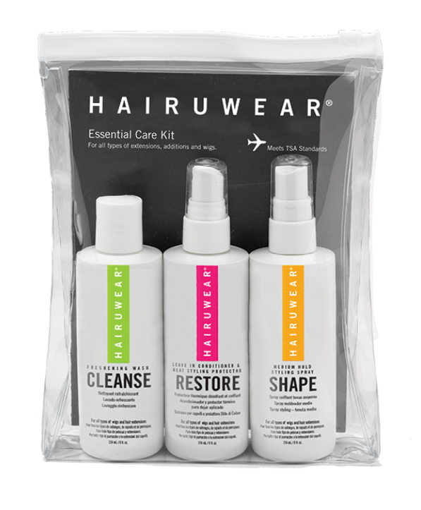 HAIRUWEAR 3 PCS ESSENTIAL TRAVEL KIT - 3.4OZ