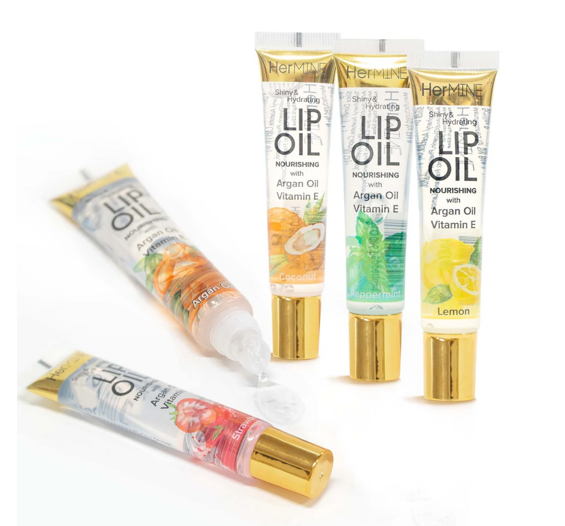 HERMINE LIP OIL WITH ARGAN OIL &amp; VITAMIN