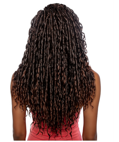 AFRI - TWB220 - 2X AFRI SOFT TEX 18” CROCHET LOCS BRAIDING HAIR