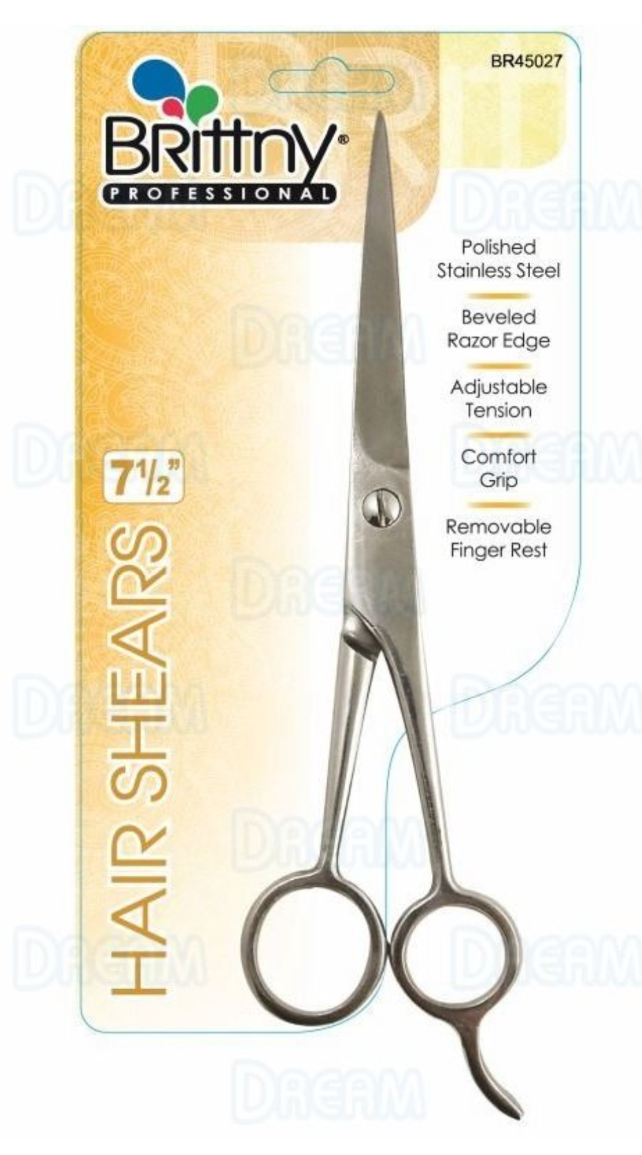 BRITTNY 7.5&quot; STEEL HAIR SHEAR/SCISSORS
