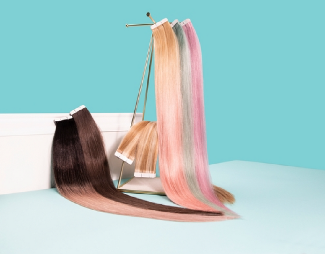 BOHYME ESSENTIAL - ADHESIVE TAPE INS - SILKY STRAIGHT 22"