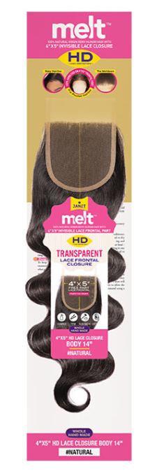 MELT 4X5 HD LACE FRONTAL CLOSURE - BODY