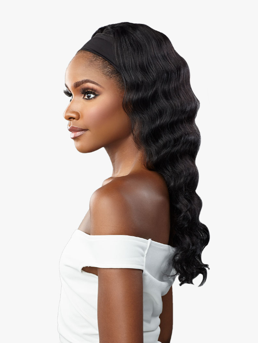 SENSATIONNEL 10A OCEAN WAVE 22&quot; HEADBAND WIG