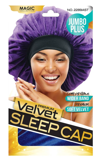 MAGIC COLLECTIONVELVET SLEEPING CAP