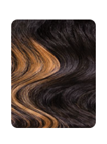 SENSATIONNEL - BUTTA LACE HUMAN HAIR BLEND OCEAN WAVE 30&quot; LACE WIG