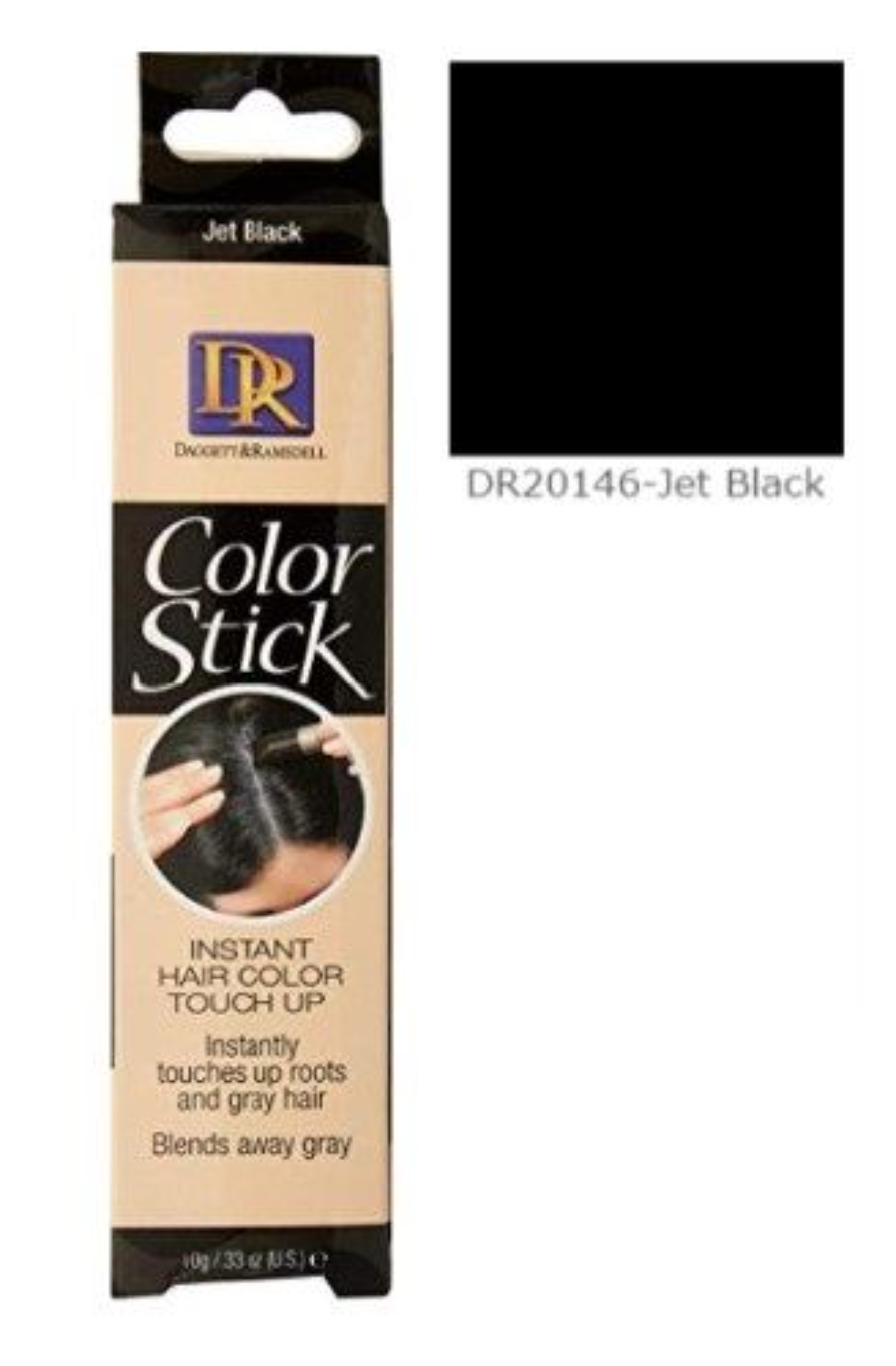 DAGGETT &amp; RAMSDELL COLOR STICK INSTANT HAIR COLOR TOUCH-UP DARK BROWN 0.44 oz
