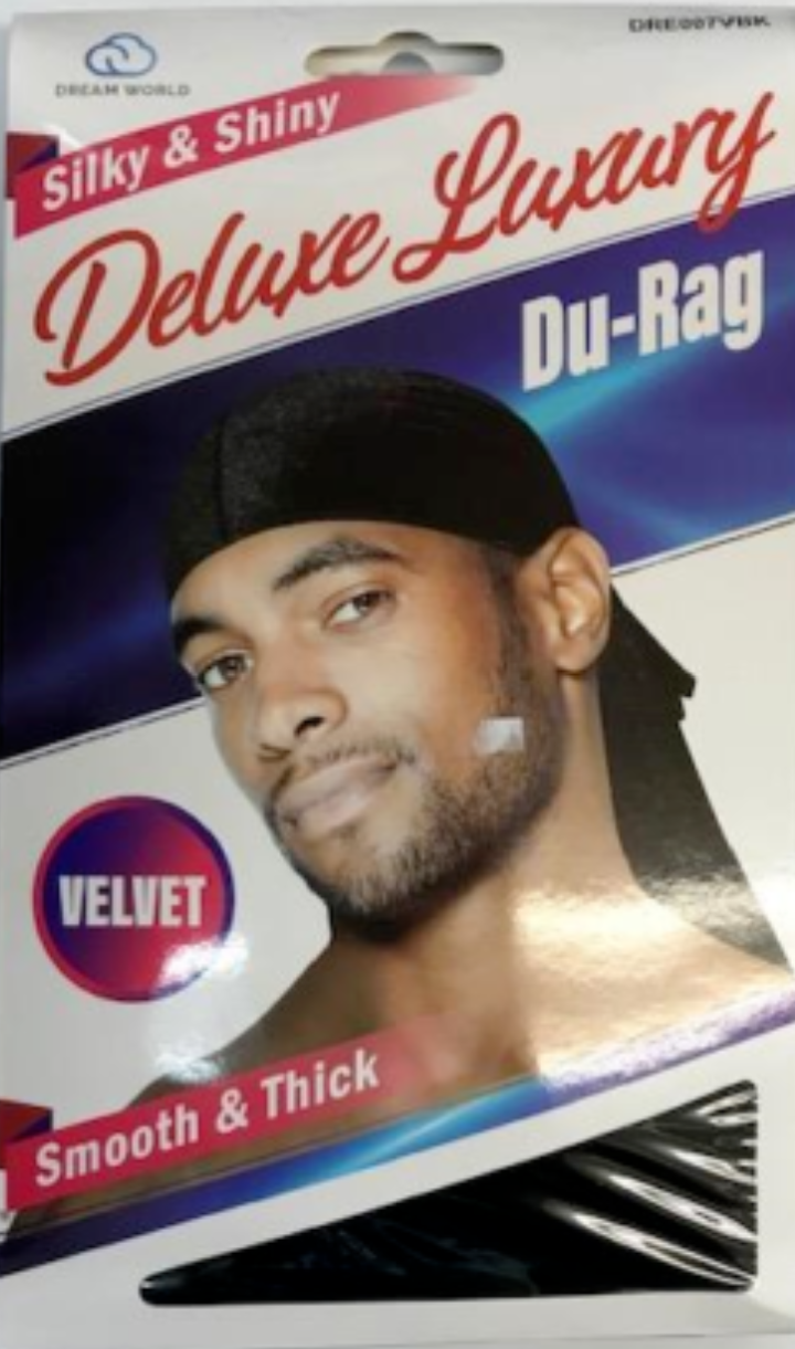 DREAM WORLD SILKY VELVET DELUXE LUXURY DURAG