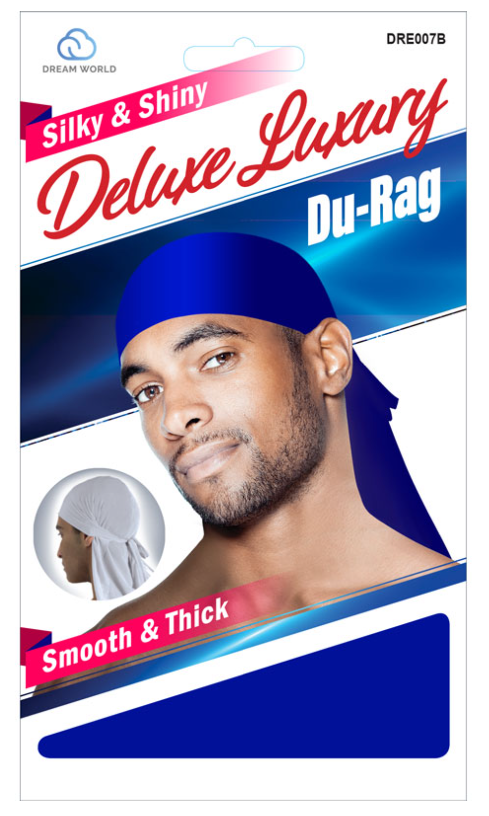 DREAM WORLD SMOOTH &amp; THICK SHINY/SILKY DELUXE DURAG