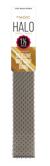 MAGIC COLLECTION - HALO SILICONE WIG GRIP BAND - 1 1/2 INCH