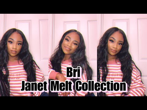 JANET COLLECTION MELT EXTENDED PART LACE WIG - BRI