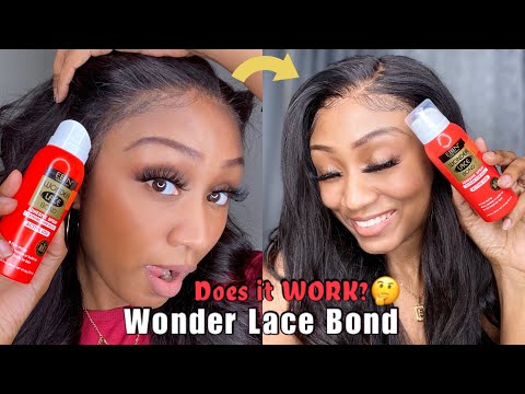 EBIN WONDER LACE BOND WIG ADHESIVE SPRAY - EXTREME FIRM HOLD - 2 SIZE