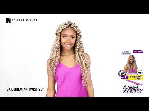 SENSATIONNEL - 3X LULUTRESS BOHEMIAN TWIST 20 CROCHET BRAIDING