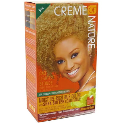 CRÈME OF NATURE MOISTURE RICH HAIR COLOR (LIQUID PERMANENT HAIR COLOR)