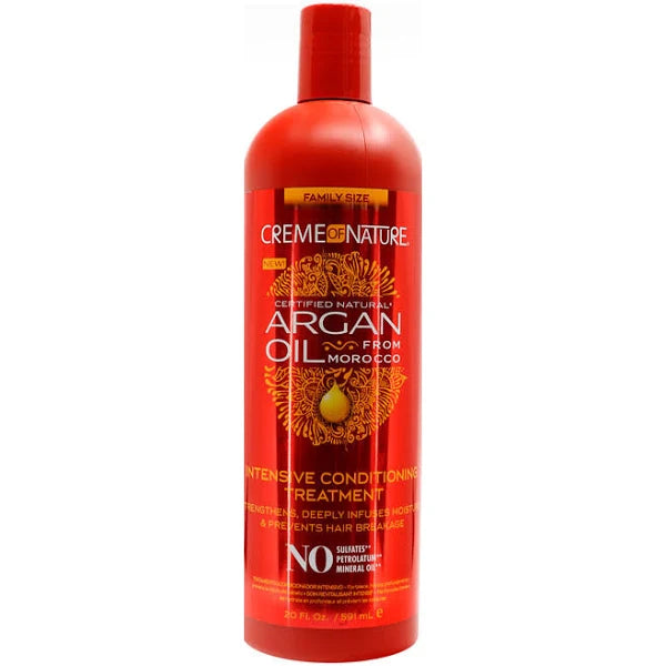 CRÈME OF NATURE ARGAN OIL INTENSIVE CONDITIONING TREATMENT 20 oz