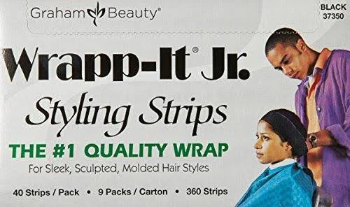 GRAHAM BEAUTY WRAPP-IT JR. STYLING STRIPS