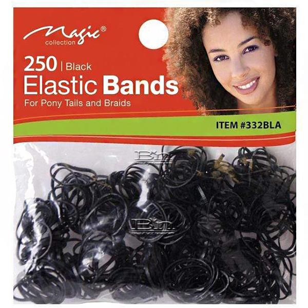 MAGIC COLLECTION - CRYSTAL RUBBER BANDS 250CT